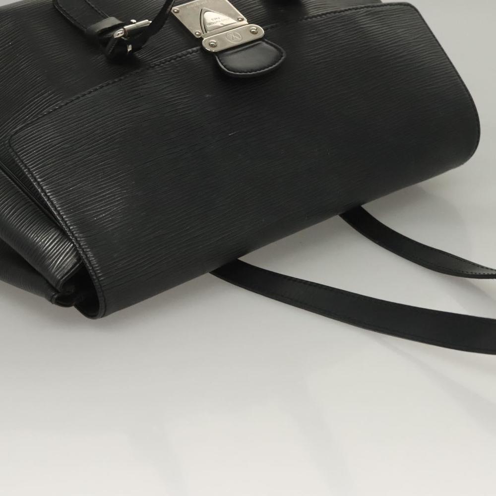 LOUIS VUITTON Epi Segur MM Hand Bag Black M58862 LV Auth 132200 - Picture 6 of 16